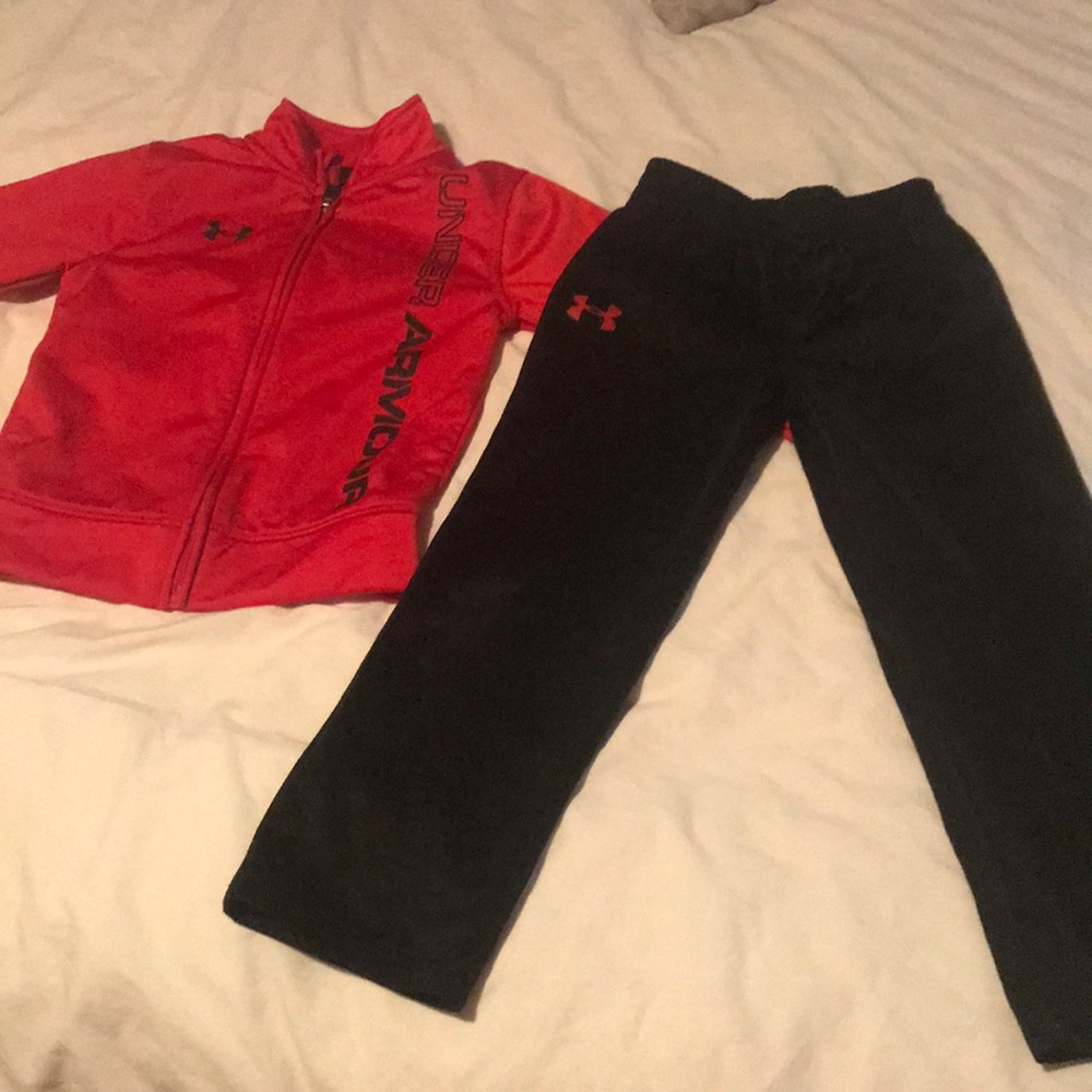 Under Armor Top and Pants - Boys Size 5
